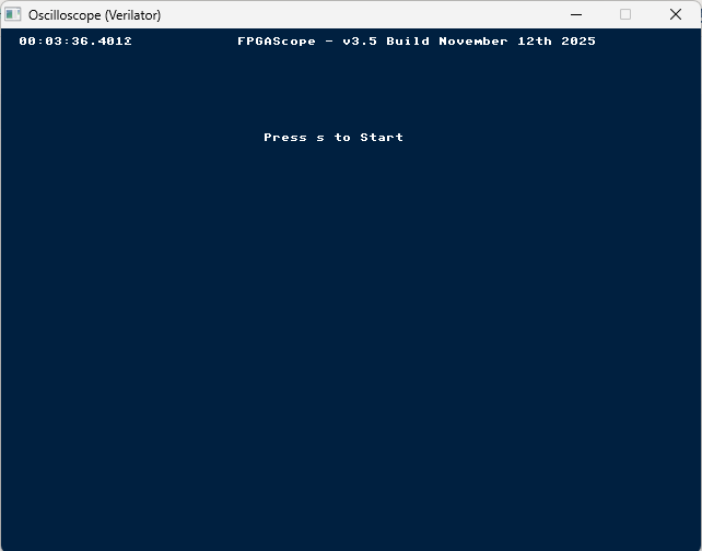 FPGAScope Initial Development